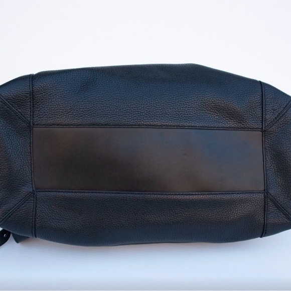 Ted Baker Women's Albee Pop Handle Leather Shoulder Bag Black - Picture 8 of 10